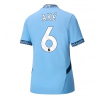 Manchester City Nathan Ake #6 Domaci Dres za Ženska 2024-25 Kratak Rukav